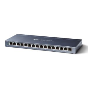 TP-Link TL-SG116 tinklo komutatorius Ne-valdomas Gigabit Ethernet (10/100/1000) Juoda - Image 2