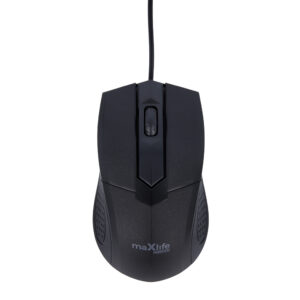Maxlife Home Office MXHM-01 optinė pelė 1000 DPI 1,2 m juoda - Image 3