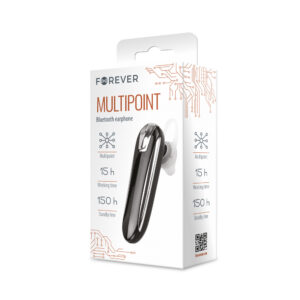 „Forever“ „Bluetooth“ ausinės FBE-01 juodos - Image 2