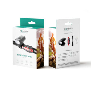 Dviračio žibintų komplektas Active BLG-200 Forever Outdoor - Image 3