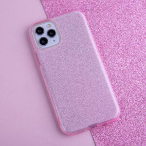 Blizgantis 3in1 dėklas, skirtas Xiaomi Redmi Note 9s / 9 Pro / 9 Pro Max, rožinis - Image 6