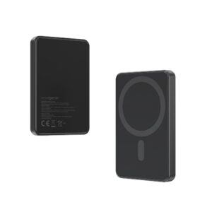 Gembird PB05-WPC15M-01 Magnetinė belaidė išorinė baterija 15 W, 5000 mAh, juoda - Image 3