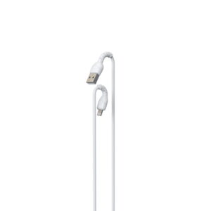 Devia laidas Kintone EC143 USB - Lightning 1,0 m 2,1A baltas - Image 4