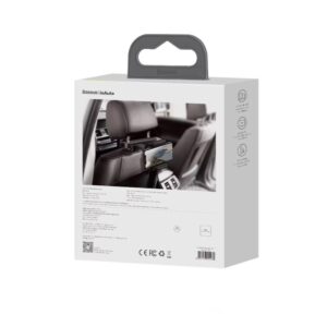 Baseus automobilinis laikiklis Energy galvos atramai su 15W belaidžio įkrovimo funkcija, juodas - Image 7
