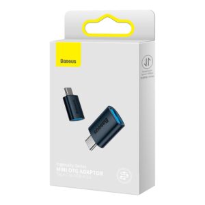 Baseus adapteris Ingenuity USB-C į USB-A 3.1 mėlynas OTG - Image 6