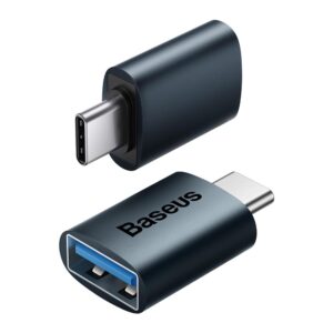 Baseus adapteris Ingenuity USB-C į USB-A 3.1 mėlynas OTG - Image 3