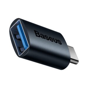 Baseus adapteris Ingenuity USB-C į USB-A 3.1 mėlynas OTG - Image 2