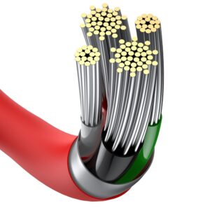 Baseus laidas Superior USB - Lightning 1,0 m 2,4A raudonas - Image 5