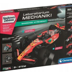 Clementoni Scientific Fun – Mechanikos laboratorija: lenktyninis automobilis