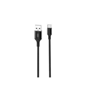 XO laidas NB143 USB - USB-C 1,0 m 2,4A juodas