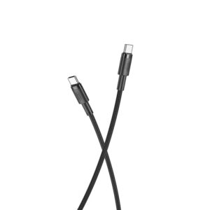 XO kabelis NB-Q199 PD USB-C - USB-C 1,5m 100W juodas - Image 2
