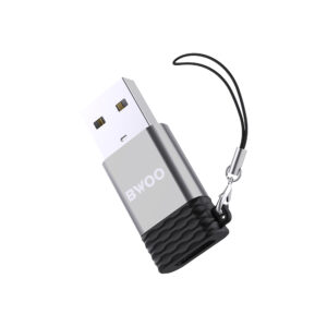 BWOO USB-C į USB adapteris pilkas OTG BZ-38