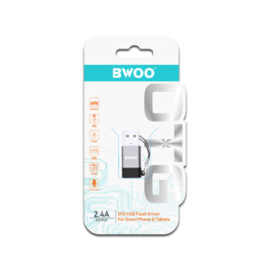 BWOO USB-C į USB adapteris pilkas OTG BZ-38 - Image 3