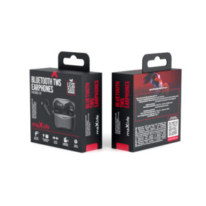 Maxlife BT ausinės TWS MXBE-01 juodos - Image 5