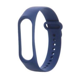Silikoninė apyrankė Xiaomi Mi Band 7, vidurnakčio mėlyna