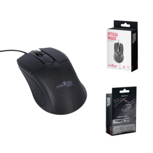 Maxlife Home Office MXHM-01 optinė pelė 1000 DPI 1,2 m juoda - Image 6