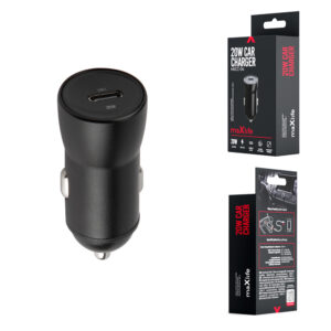 Maxlife MXCC-04 PD QC automobilinis įkroviklis 1x USB-C 20W juodas - Image 5