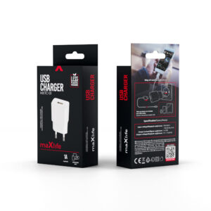 Maxlife MXTC-01 įkroviklis 1x USB 1A baltas - Image 5