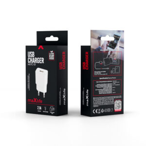 Maxlife MXTC-01 įkroviklis 1x USB 2.1A baltas - Image 4
