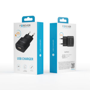 Forever TC-01 įkroviklis 1x USB 2A juodas - Image 6