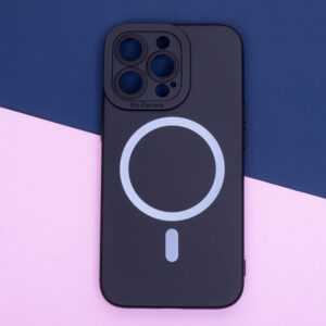Silikoninis Mag dėklas Apple iPhone 16 Plus 6,7" juodas - Image 4