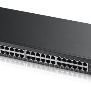 Zyxel GS1900-48-EU0102F tinklo komutatorius L2 Gigabit Ethernet (10/100/1000) Juoda