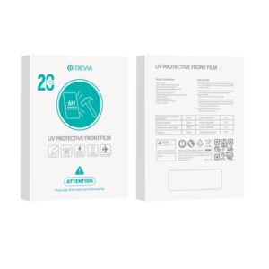 Devia išmaniųjų telefonų ekrano apsauginės plėvelės rinkinys UV 0,19mm 20vnt. 6H, skirtas išmaniųjų telefonų LCD pjaustymo staklėms - Image 2