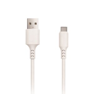 Setty laidas USB - USB-C 3,0 m 2A baltas NAUJAS
