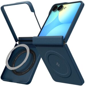 Spigen AirSkin Aramid MagSafe Samsung Galaxy Z FLIP 8 NAVY - Image 2