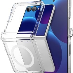 RINGKE FUSION FLAP MAGNETINIS MagSafe DĖKLAS Samsung Galaxy Z FLIP 8 SKAIDRUS
