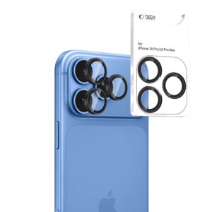 FOTOAPARATO APSAUGA Tech-Protect CAMRING FIT+ Apple iPhone 18 PRO / MAX JUODA - Image 2