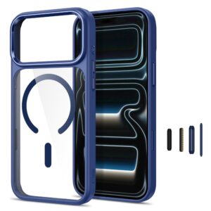 Tech-Protect MAGMAT MagSafe CC iPhone 17 PRO / 18 PRO TAMSIAI MĖLYNAS/SKAIDRUS - Image 3