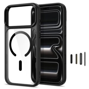 Tech-Protect MAGMAT MagSafe CC iPhone 17 PRO MAX / 18 PRO MAX JUODAS/SKAIDRUS - Image 3
