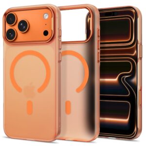 Tech-Protect MAGZERO MagSafe Apple iPhone 17 PRO MAX / 18 PRO MAX MATINIS KOSMINĖS ORANŽINĖS SPALVOS