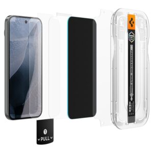 PRIVATUMĄ UŽTIKRINANTIS STIKLAS SPIGEN GLAS.TR EZ FIT PRO AC 2-PACK GOOGLE PIXEL 10 / 11 PRIVACY - Image 2