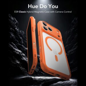 ESR Classic Hybrid MagSafe Apple iPhone 17 PRO MAX / 18 PRO MAX MATINIS ORANŽINIS - Image 2