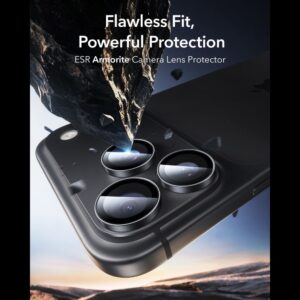 KAMEROS APSAUGA ESR ARMORITE CAMERA PROTECTOR Apple iPhone 18 PRO / 18 PRO MAX JUODA - Image 2