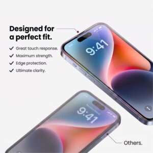 GRŪDINTAS STIKLAS TECH-PROTECT GLASS FIT+ 2-PACK Samsung Galaxy S26 FE CLEAR - Image 3