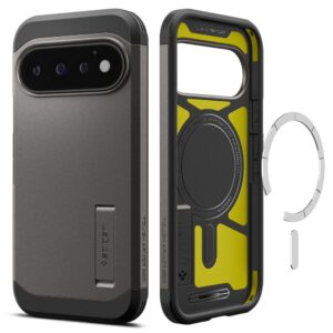 SPIGEN TOUGH ARMOR MAG MAGSAFE DĖKLAS GOOGLE PIXEL 11 PRO GUNMETAL - Image 2