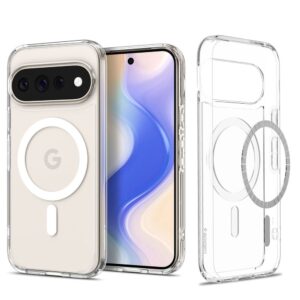 SPIGEN ULTRA HYBRID MAG MAGSAFE GOOGLE PIXEL 11 PRO XL SKAIDRUS/BALTAS