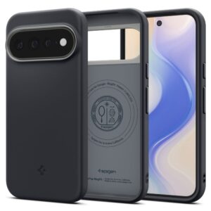 SPIGEN NANO POP MAG MAGSAFE DĖKLAS GOOGLE PIXEL 11 PRO XL BLACK SESAME