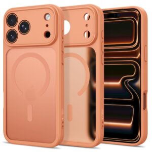 TECH-PROTECT BASICMAG MAGSAFE Apple iPhone 17 PRO / 18 PRO MATINIS KOSMINĖS ORANŽINĖS SPALVOS