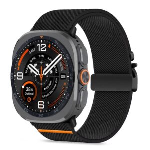 TECH-PROTECT NYLON CLASP SAMSUNG GALAXY WATCH ULTRA 1 / 2 2024-2026 (47 MM) JUODAS