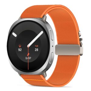 TECH-PROTECT NYLON CLASP SAMSUNG GALAXY WATCH 8 / 9 / CLASSIC (40 / 44 / 46 MM) ORANŽINIS