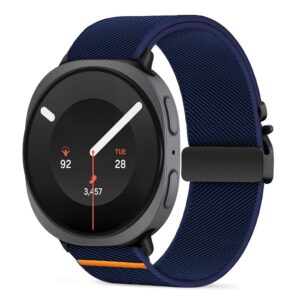 TECH-PROTECT NYLON CLASP SAMSUNG GALAXY WATCH 8 / 9 / CLASSIC (40 / 44 / 46 MM) TAMSIAI MĖLYNA
