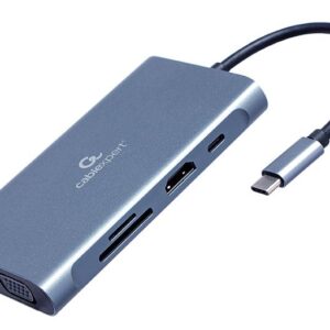 I/O ADAPTER USB-C TO HDMI/USB3/7IN1 A-CM-COMBO7-01 GEMBIRD