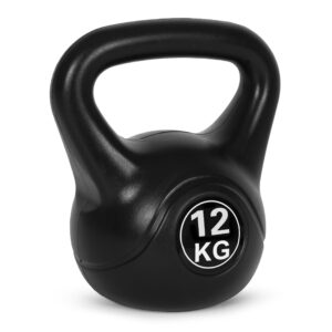 12 kg virdulio formos svarmuo (kettlebell) mankštai, hantelis, svorio kamuolys, fitneso svoris, ModernHome - Image 3
