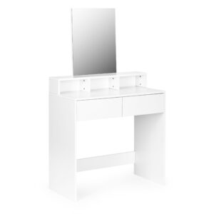 Didelis modernus kosmetinis staliukas su veidrodžiu ir stalčiais ModernHome - Image 3