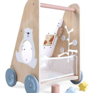 Medinis lavinamasis stumdukas su judančiais elementais, ECOTOYS - Image 3