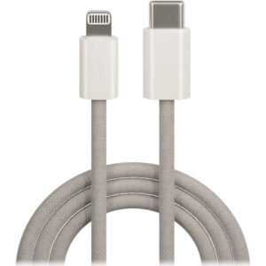 Maxlife MXUC-06 laidas USB-C - Lightning 1,0 m 20W pilkas nailoninis